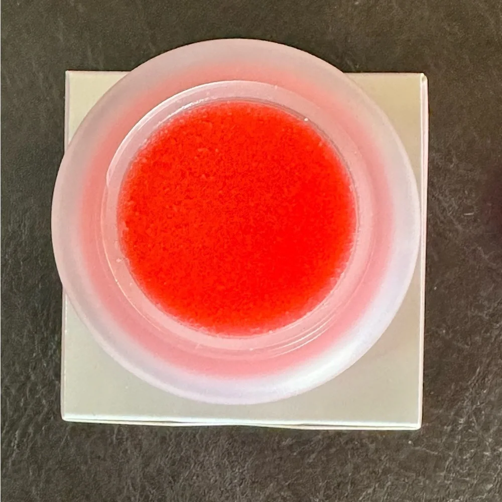 Natural Vegan Moisturizing Sugar Strawberry Lip Scrub 10g New in Box